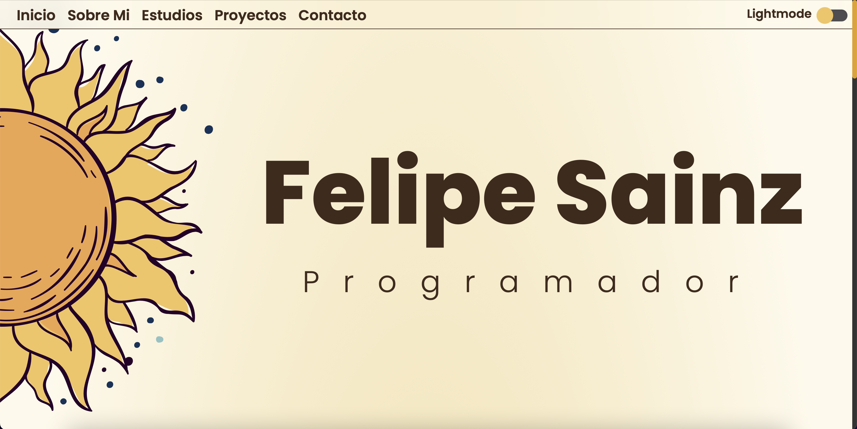example of project: felipe sainz