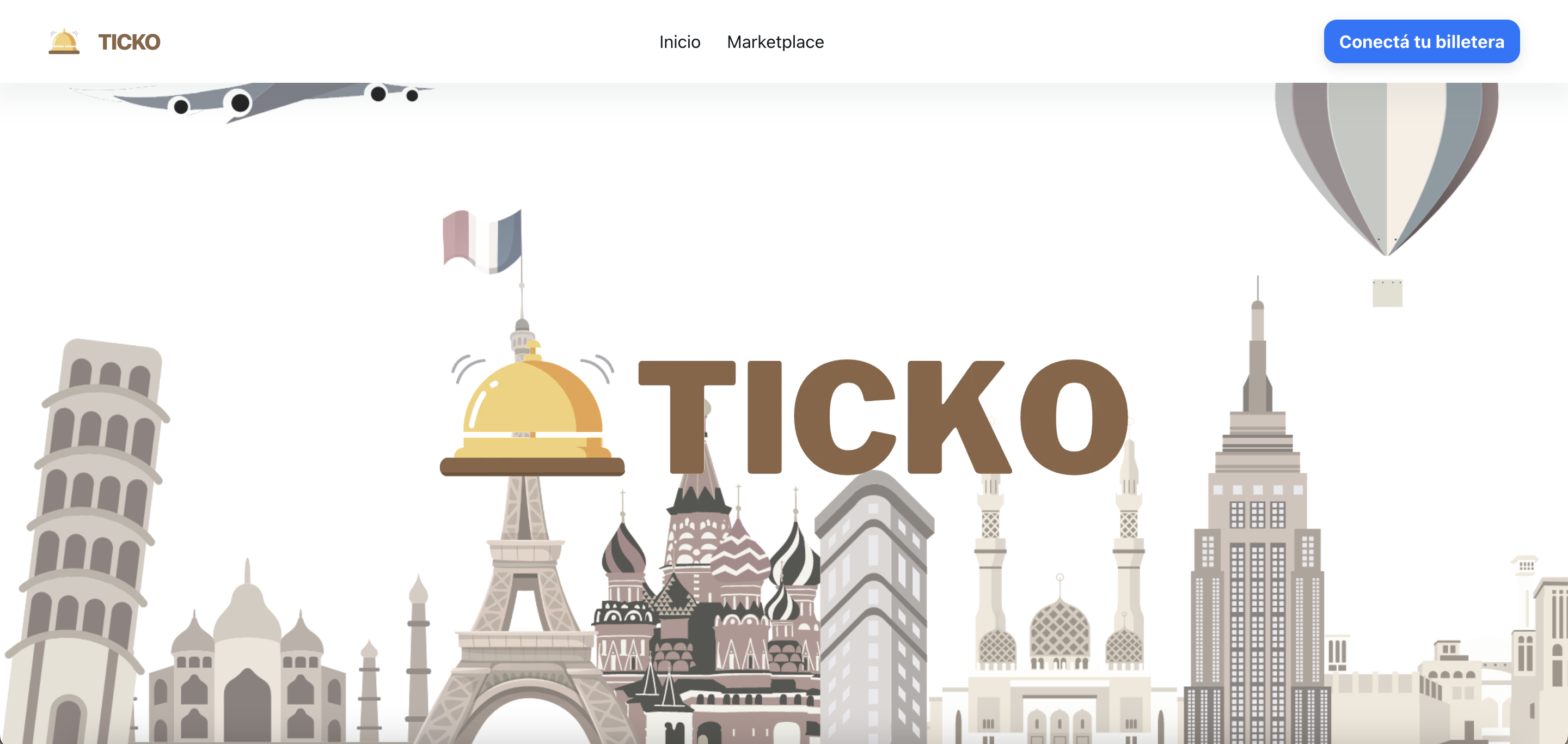 example of project: ticko